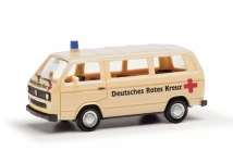 Herpa 097611 - H0 - VW T3 Bully Deutsches Rotes Kreuz